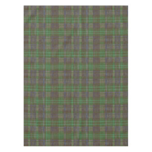 Nappe Tartan Vert de Cabine en Forêt