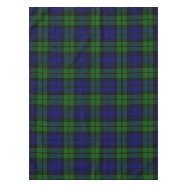 Nappe Tartan vert et marine (Devant)