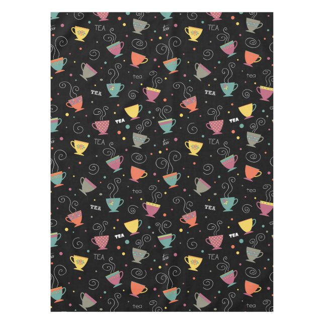 Nappe Tasses à thé à vapeur chaude, tasses à thé chaudes (Devant)