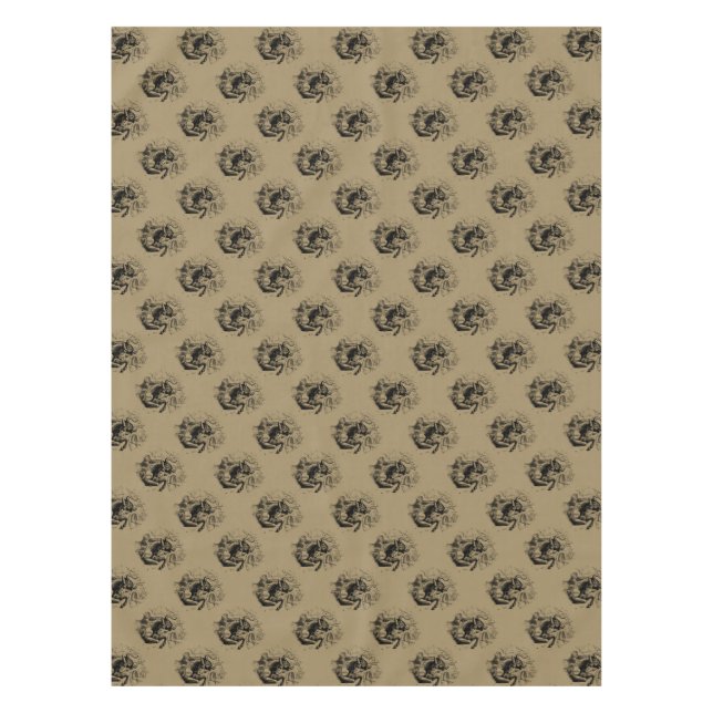 Nappe Taurus Constellation Hevelius 1690 Engraving (Devant)