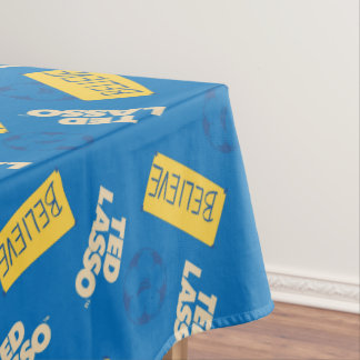 Nappe Ted Lasso | Croyez le Motif de signe et de balle