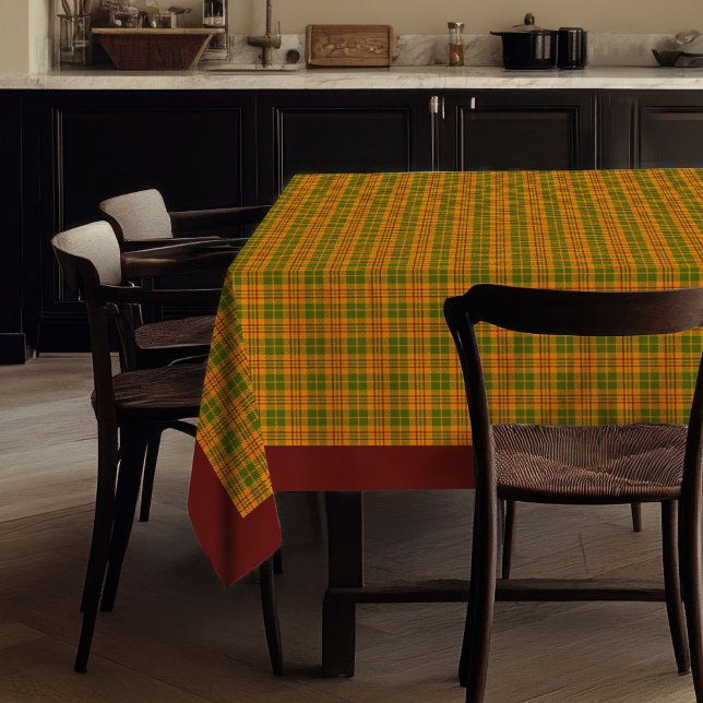 Nappe Terracotta Couleurs Tendance Moderne Automne (Trendy Colors Terracotta Tablecloth Modern Fall)