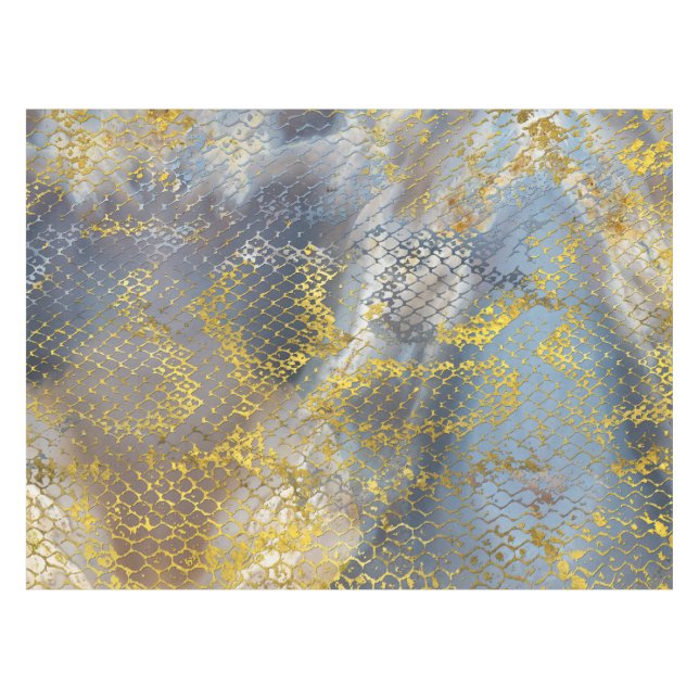 Nappe Texture de peau de serpent d'or de Faux sur le (Devant (Horizontal))