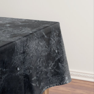 Nappe Texture en marbre noir