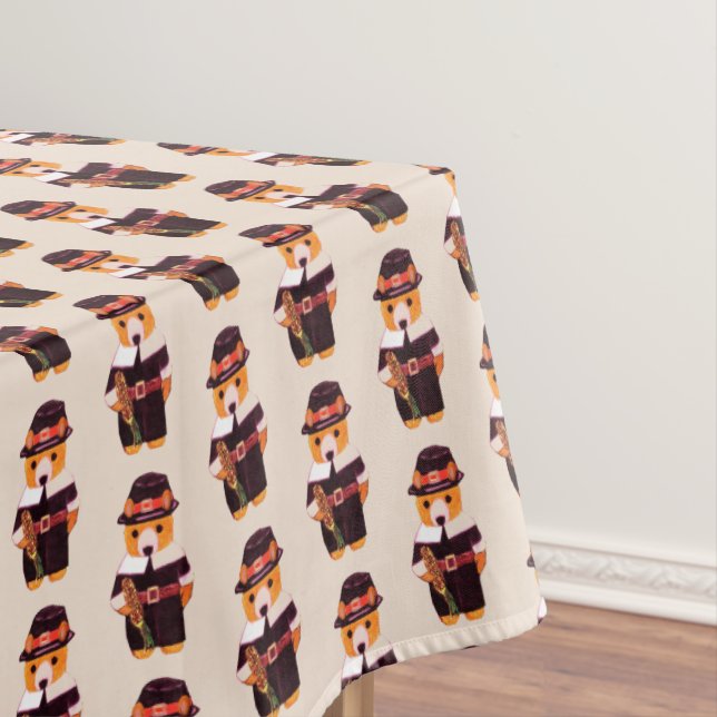 NAPPE THANKSGIVING TEDDY BEAR PILGRIM (In Situ)