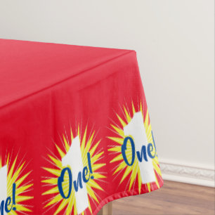 Nappe Thème coloré mignon de fête d'anniversaire
