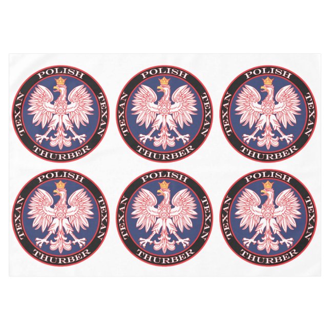 Nappe Thurber Round polonais Texan (Devant (Horizontal))