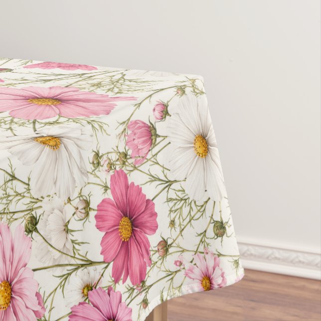 Nappe Tiges de fleurs de cosmos aérées (In Situ)