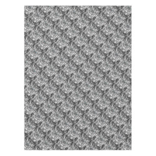 Nappe Tigre noir et blanc audacieux d'yeux bleus