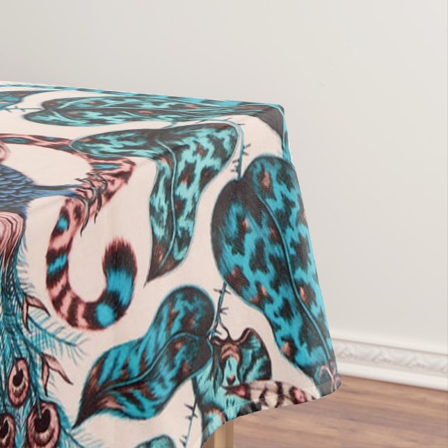 Nappe Tissu animal inspiré par la chinoiserie exotique (In Situ)