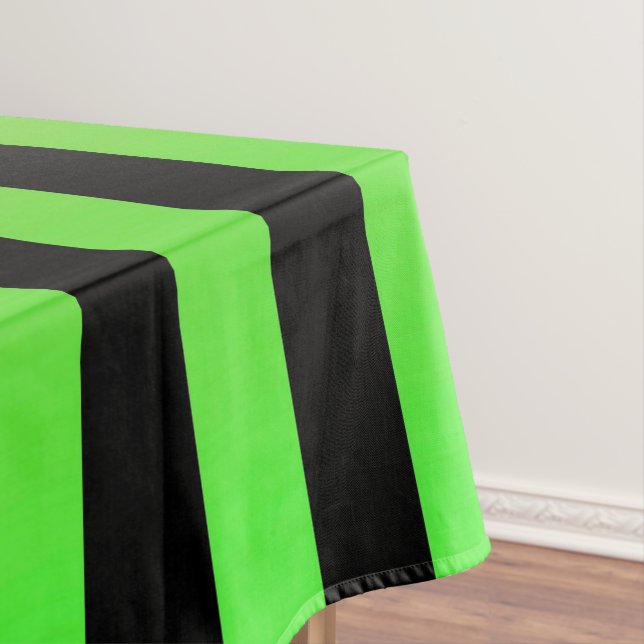 Nappe Tissu de table à bande d'Halloween- citron vert ro (In Situ)