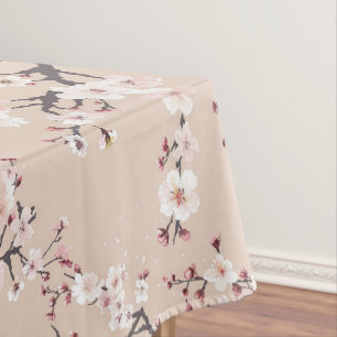 Nappe Tissu de table de fleurs de cerisier Pétale