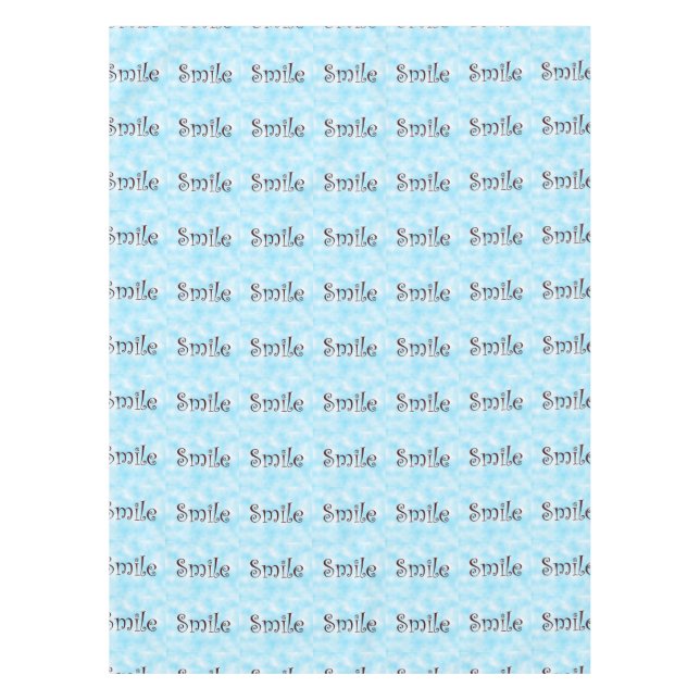 Nappe Tissu de table de sourire (Devant)