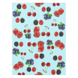 Nappe Tissu de table de texture Berry