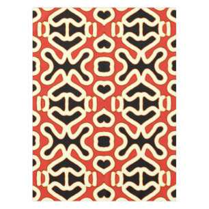 Nappe Tissu de table en coton, motif multicolore de 52 p