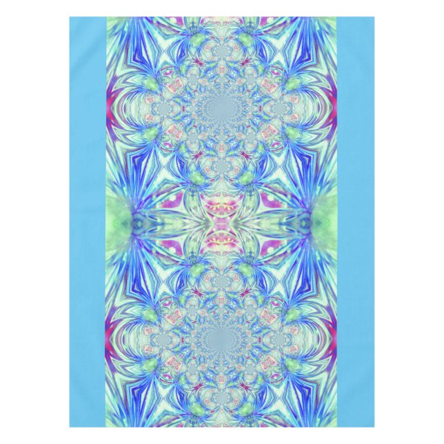 Nappe Tissu de table en cristal bleu (Devant)