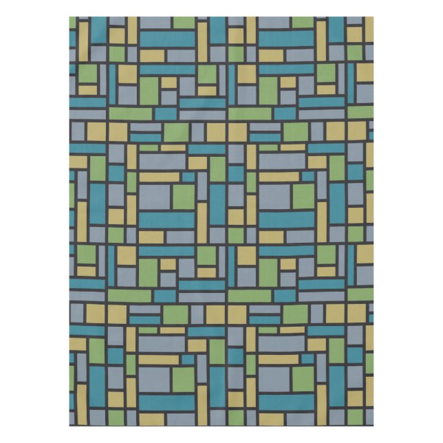 Nappe Tissu de table Motif géométrique (Devant)