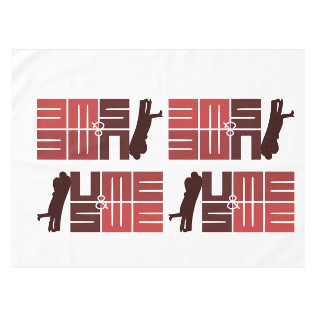 Nappe Toi et moi et nous et nous (Devant (Horizontal))