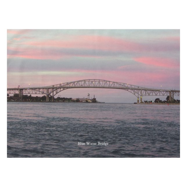 Nappe Toile de table Blue Water Bridge (Devant (Horizontal))