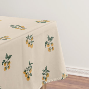 Nappe Tomate Bosquet Récolte Or Nutmeg Beige