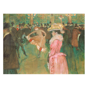 Nappe Toulouse-Lautrec - Au Moulin Rouge, la danse