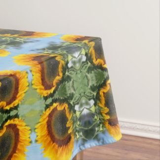 Nappe Tournesol Au Soleil Fleur Abstraite Art