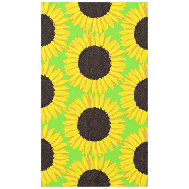 Nappe Tournesol fête d'anniversaire (Devant)