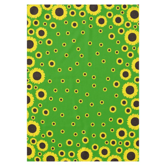 Nappe Tournesol fête d'anniversaire (Devant)