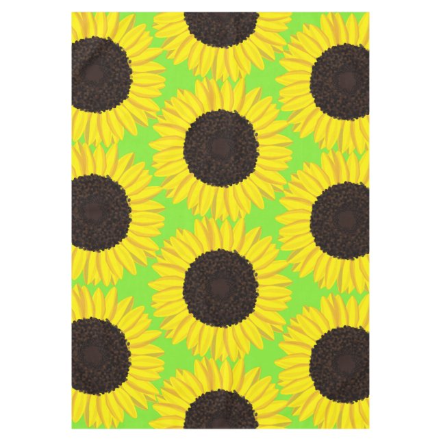 Nappe Tournesol fête d'anniversaire (Devant)