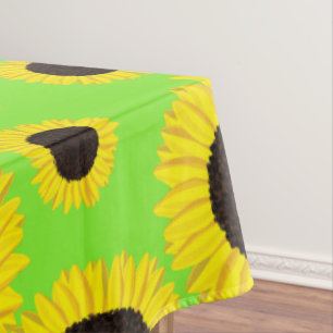 Nappe Tournesol fête d'anniversaire