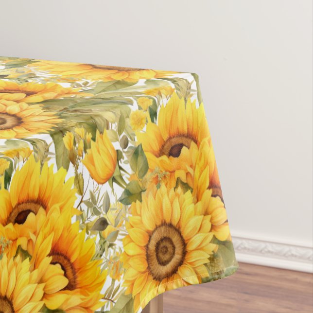 Nappe Tournesols Fleurs Floral Chic (In Situ)