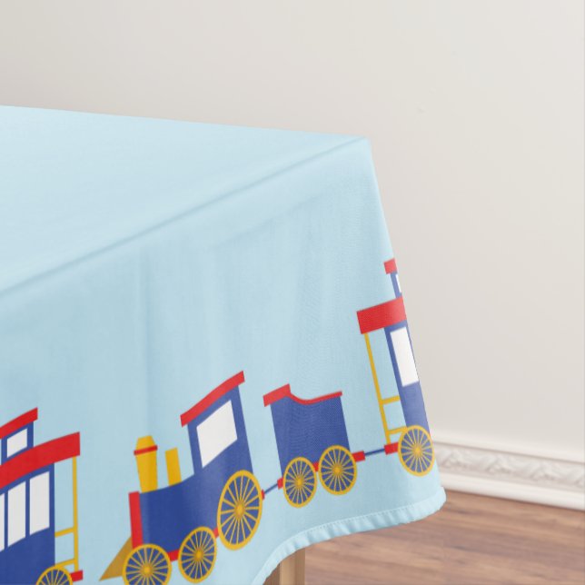 Nappe Train Cute Choo-Choo 1er Anniversaire Thème (In Situ)
