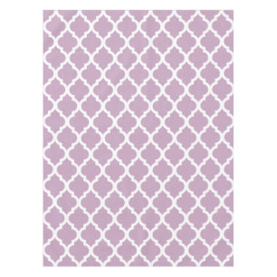 Nappe Treillis marocain de tuile de brume mauve