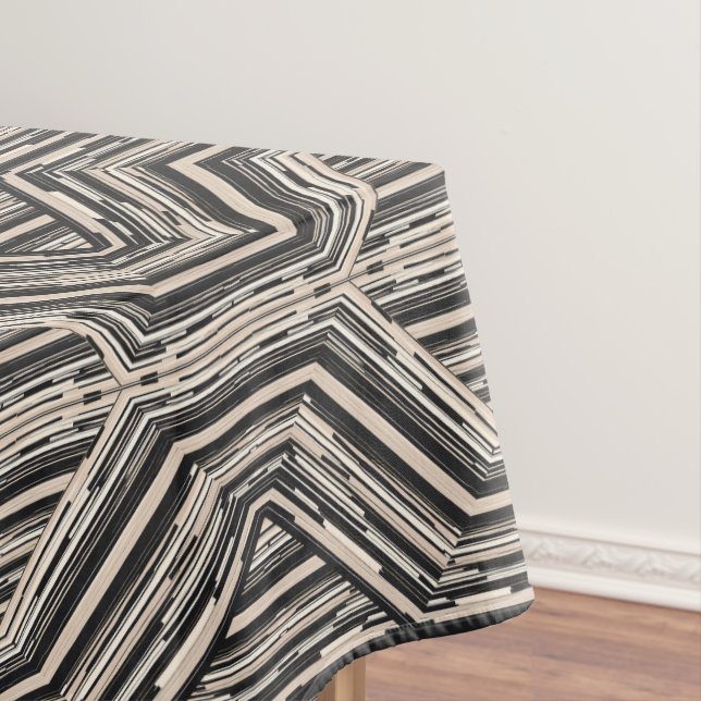 Nappe Trellis Moderne Carrés et diamants (In Situ)