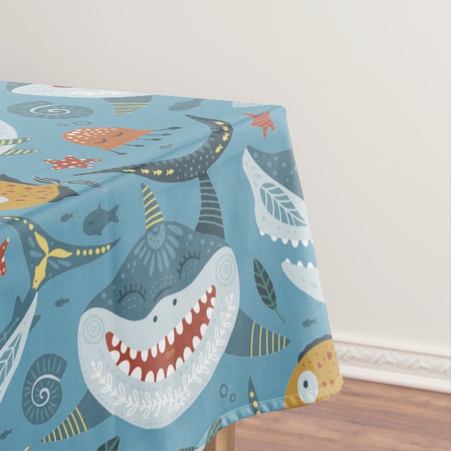 Nappe Trendy Cute Smile Shark 1er 2e 3e anniversaire Cad (In Situ)