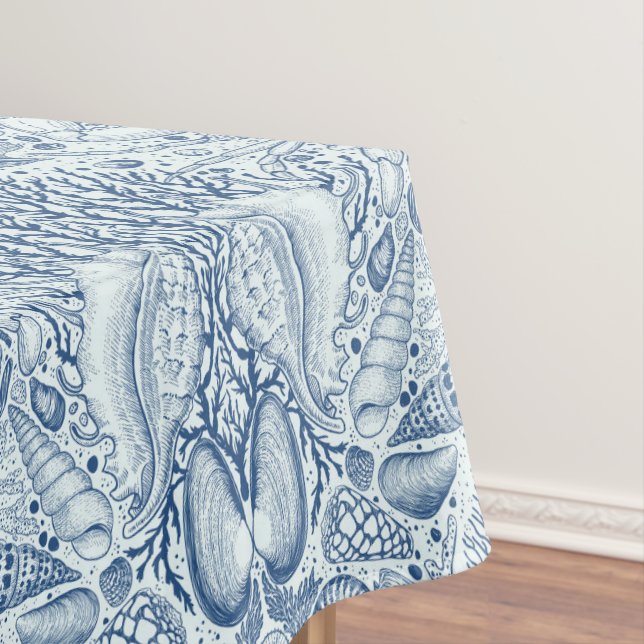 Nappe Trésors de plage en bleu (In Situ)