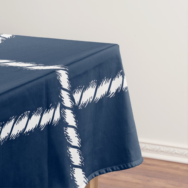 Nappe Tressé de corde nautique – Navy Coastal (In Situ)
