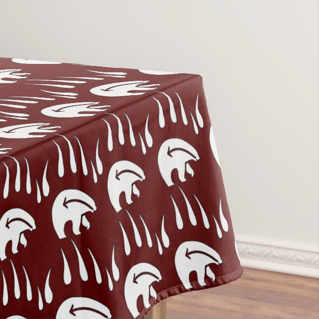 Nappe Tribale Ours Nappe Art Ours Griffe (In Situ)