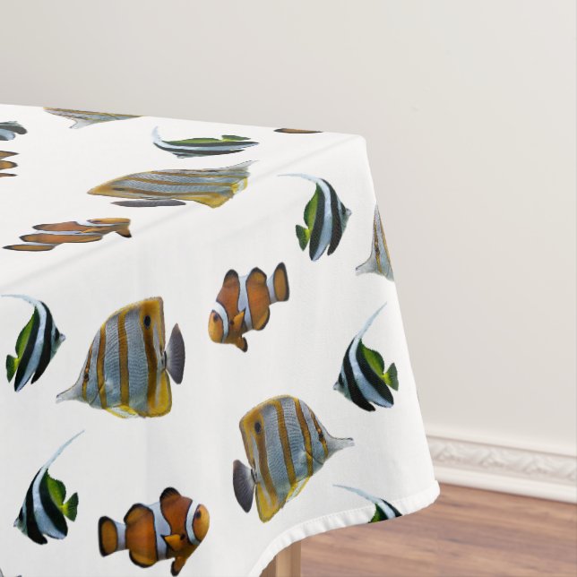 Nappe Tropical Fish Frenzy (Choisissez la couleur) (In Situ)