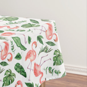 Nappe Tropical Pink Flamingo Pattern v2 Cuisine