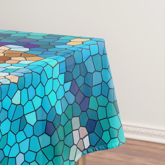 Nappe TTEQOTGCubismINV SGDRKDP BLUE (In Situ)