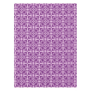 Nappe Tuile marocaine - pourpre et orchidée