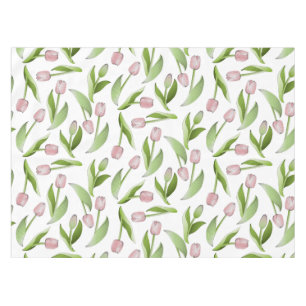 Nappe Tulipe rose moderne