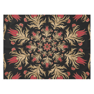 Nappe Tulipe turque - tuile de tabouret