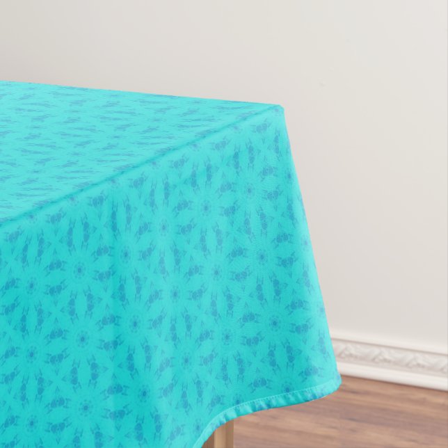 Nappe turquoise pour décoration intérieure (In Situ)