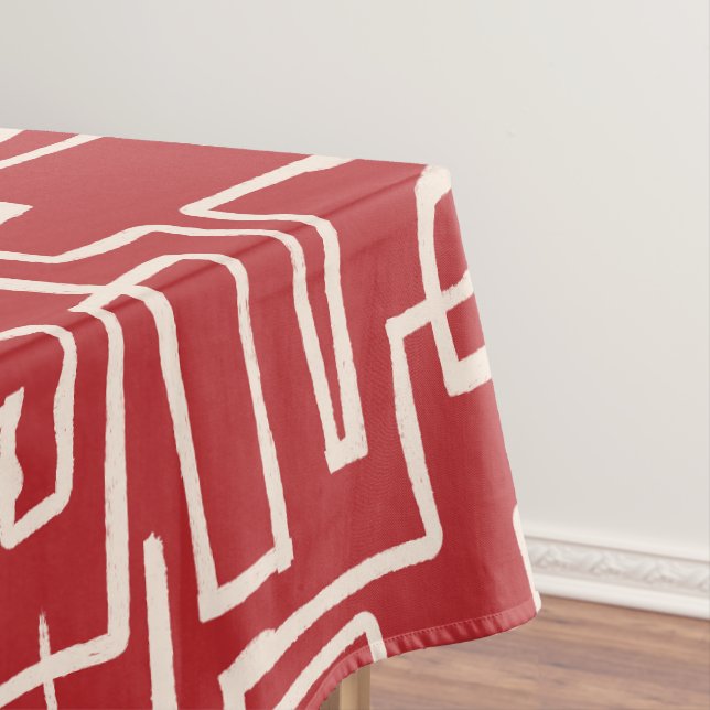 Nappe Twist & Turn Rouge Blanc (In Situ)