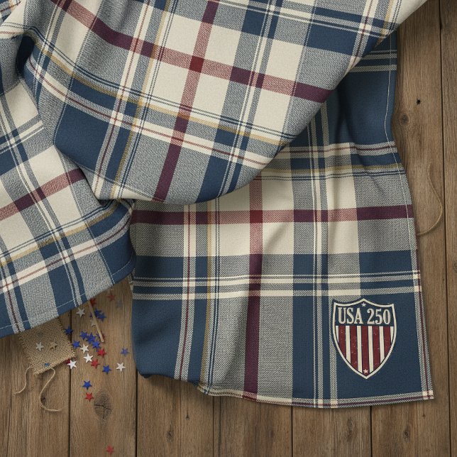Nappe UA 250 American Plaid Shield Motif ID1301 (Créateur téléchargé)