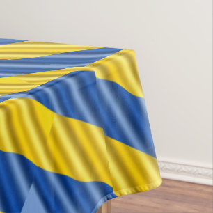 Nappe Ukraine Inspiration Bleu et Jaune Moderne Élégant