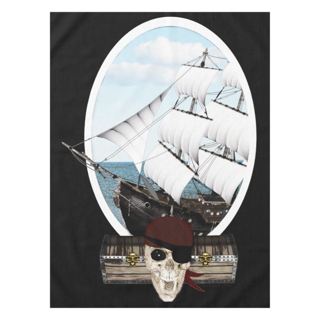 Nappe Un bateau pirate (Devant)