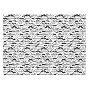 Nappe Un club des messieurs. Motif 2 de moustache